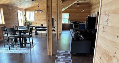 Top Deck!! Beaver Island Harbor view.