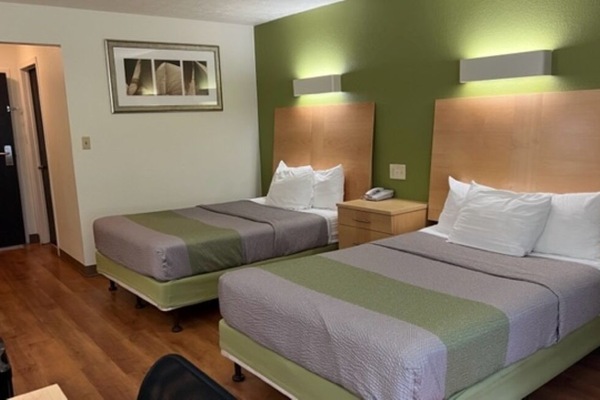 Standard Room, 2 Double Beds | 1 bedroom, desk, free WiFi, bed sheets