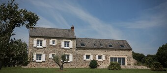 Crasville en Cotentin. Vue epoustouflante sur la Mer