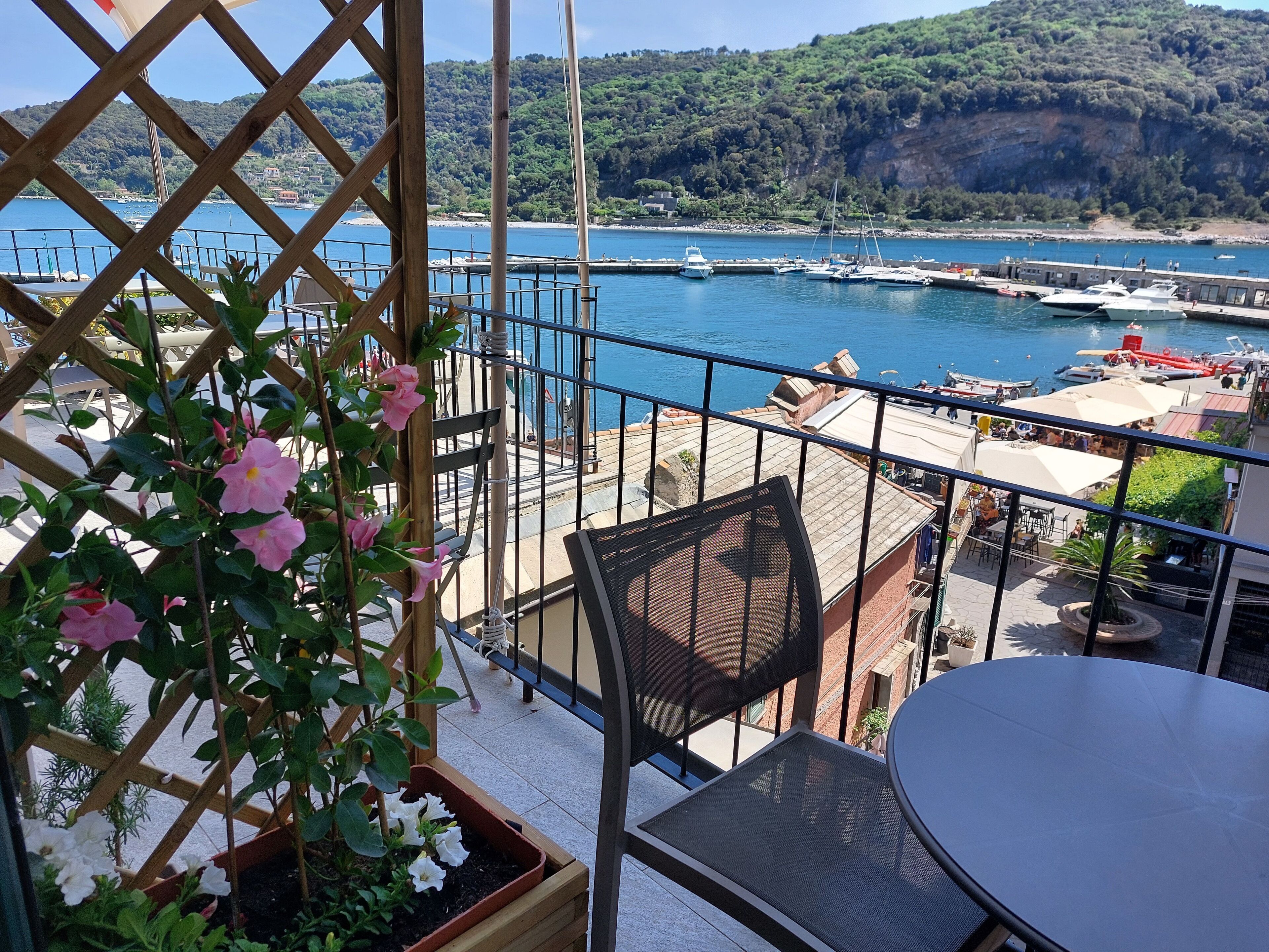 Habitació Deluxe, balcó, vistes al mar | Balcó