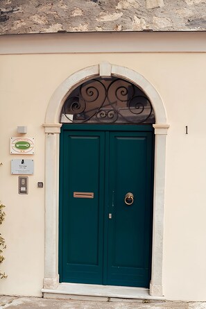 Interior entrance