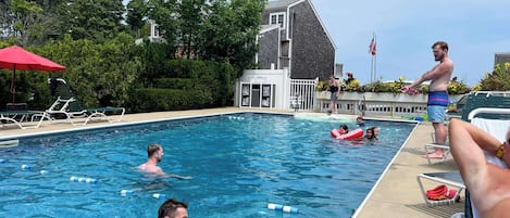 Seasonal outdoor pool