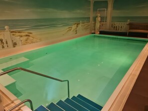 Piscine couverte, piscine chauffée