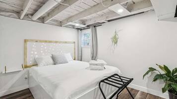 3 chambres, fer et planche à repasser, lit de bébé portatif, Wi-Fi