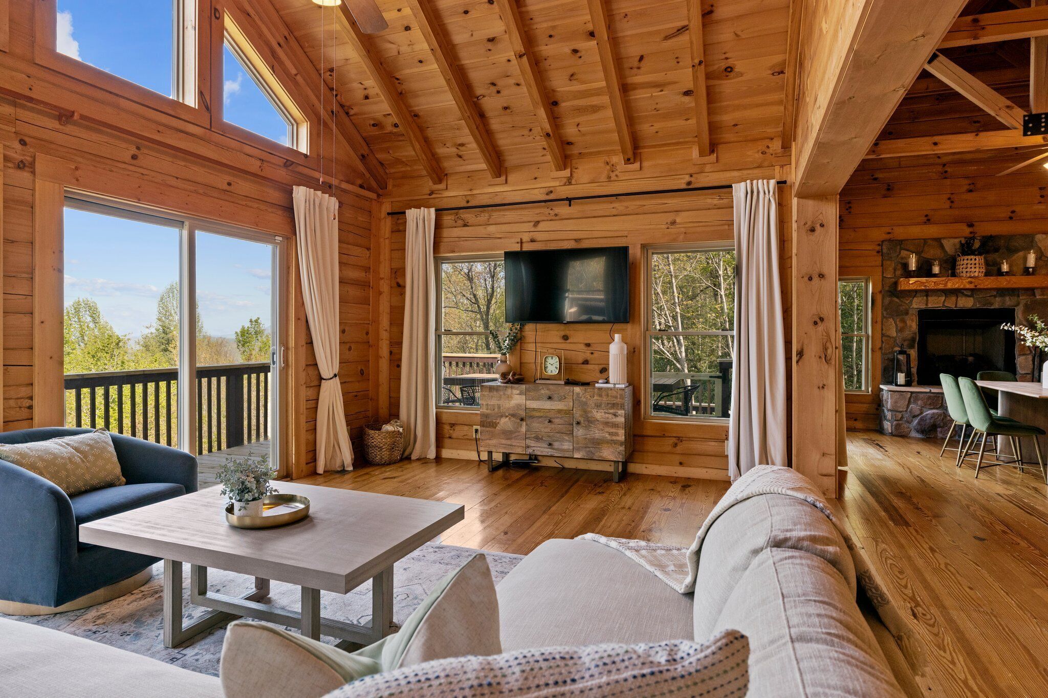 Pisgah Paradise • Private • Game Room • Large Deck