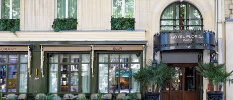 Fassade der Unterkunft