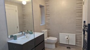 Dusche, Handtücher, Seife