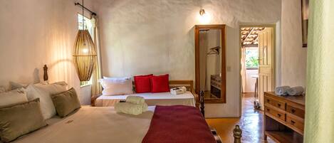 1 habitación, wifi y ropa de cama