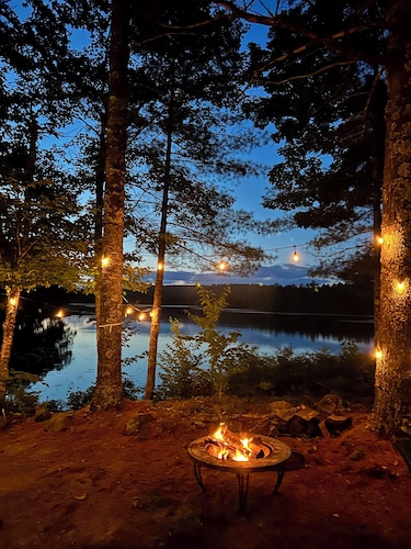 STUNNING WATERFRONT HOME ON PITCHER POND - LINCOLNVILLE.  3 bedrooms, 3 baths! 