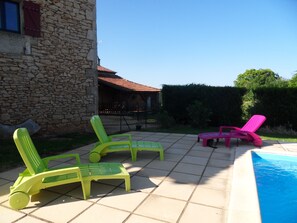 Outdoor pool - country house (Frayssinet-le-Gélat)