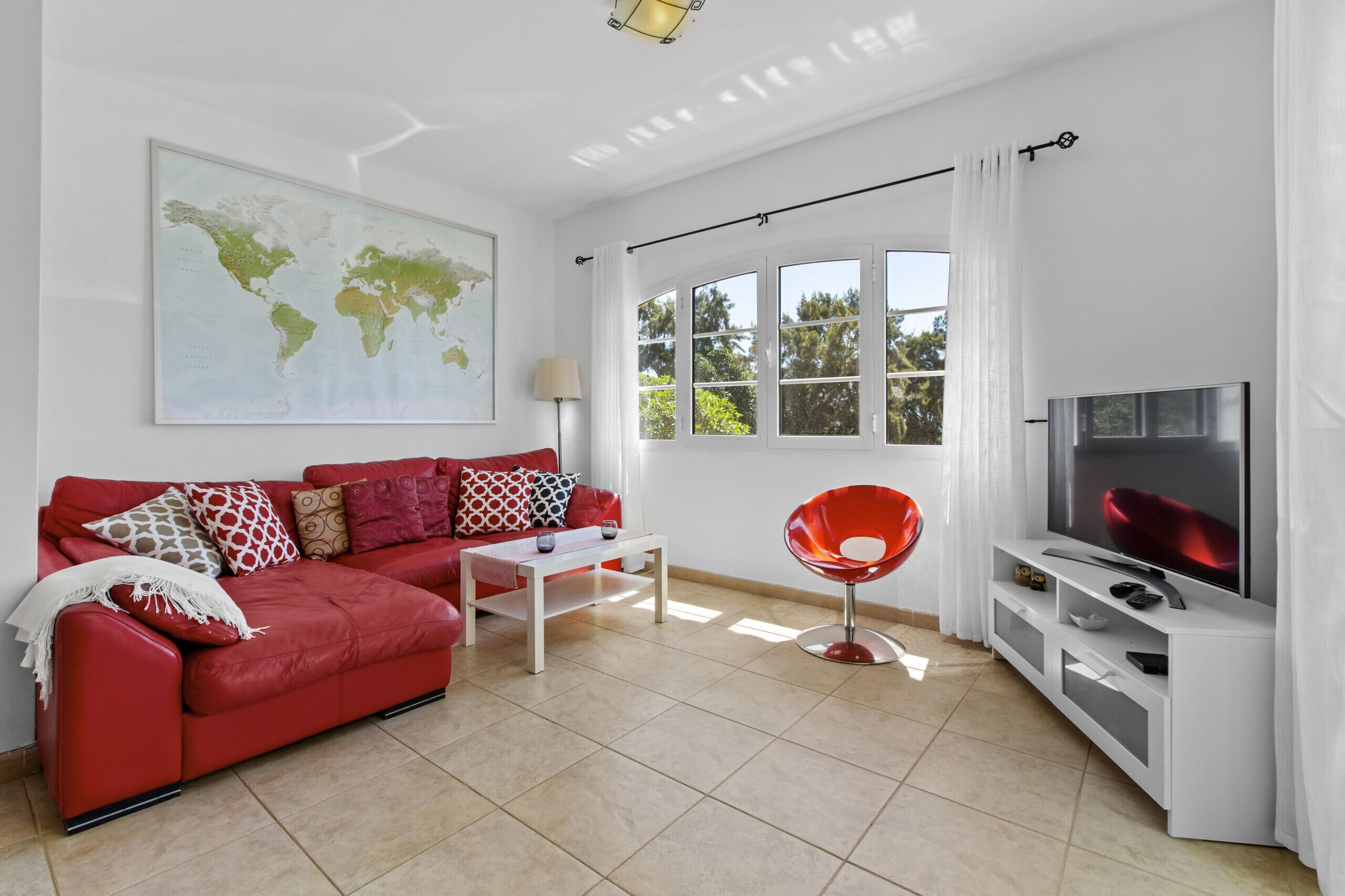 Televisie en een dvd-speler