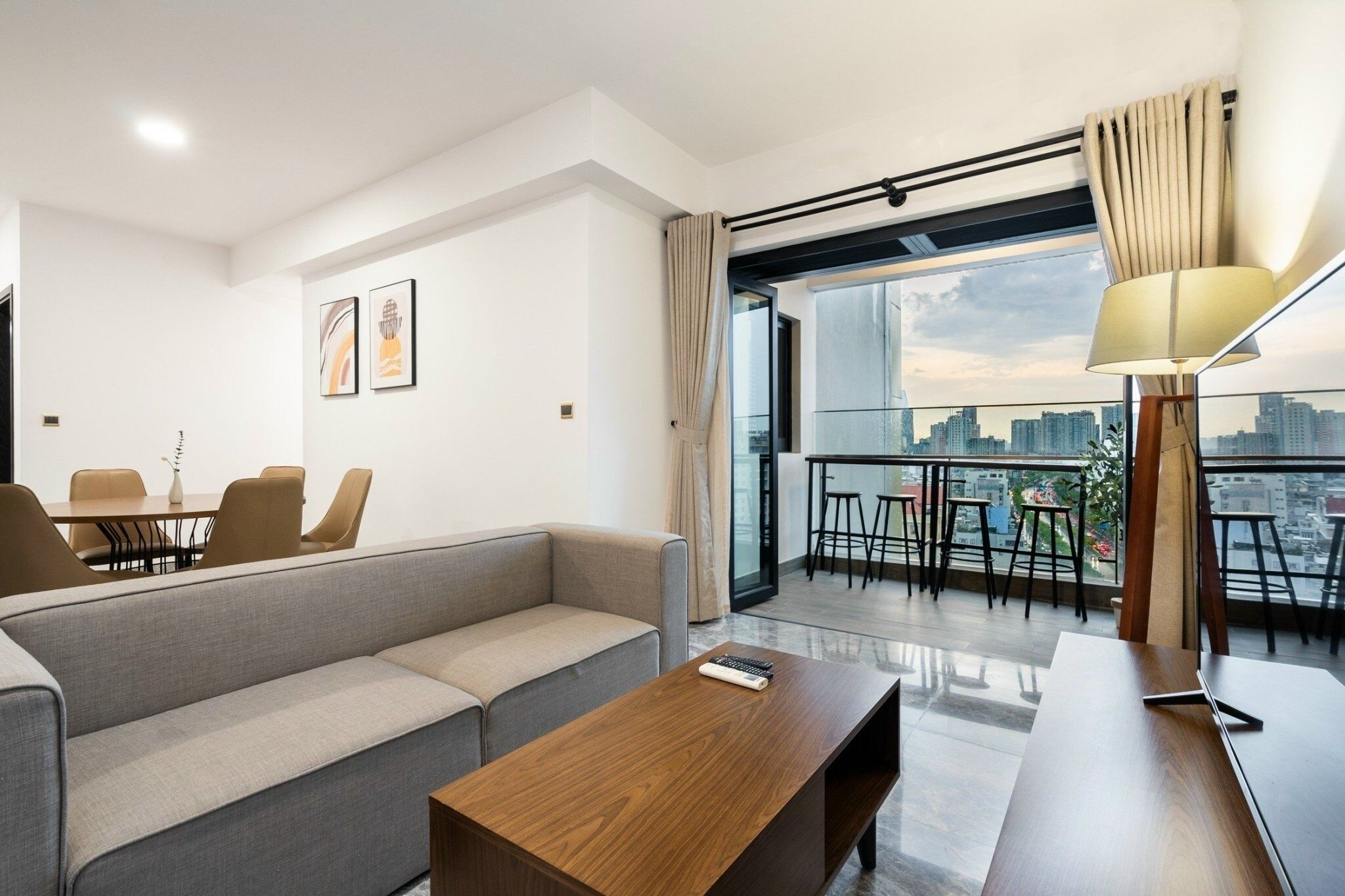 Área de sala de estar