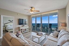 TV - Sun, Sea & Serenity – 3BR Gulf View w/ Easy Beach Access (Pensacola Beach)