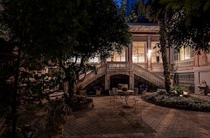 Front of property – evening/night