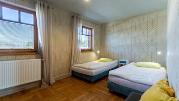 3 bedrooms, WiFi, bed sheets