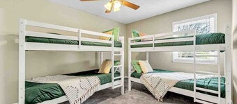 2 Living Rooms+ K be +, Secret Room, central local