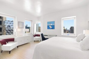 4 bedrooms, desk, iron/ironing board, travel cot - Corporate, Luxury 4 Bedroom 3 1/2 Bathrooms Penthouse Steps from Times Square Sleeps 8 (New York)
