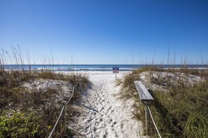 Aan het strand