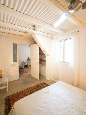 1 bedroom, travel crib, WiFi, bed sheets