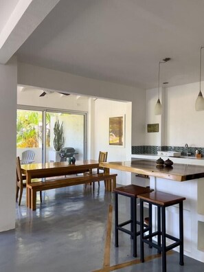 Dining - SALT 6 - Unique 2 bedroom in Playa Guiones Nosara (Playa Guiones)