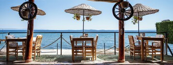 45-inch Smart TV with premium channels