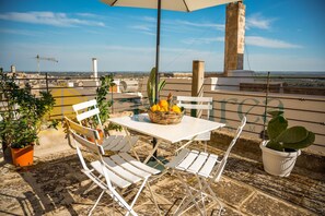 Terrazzo con vista