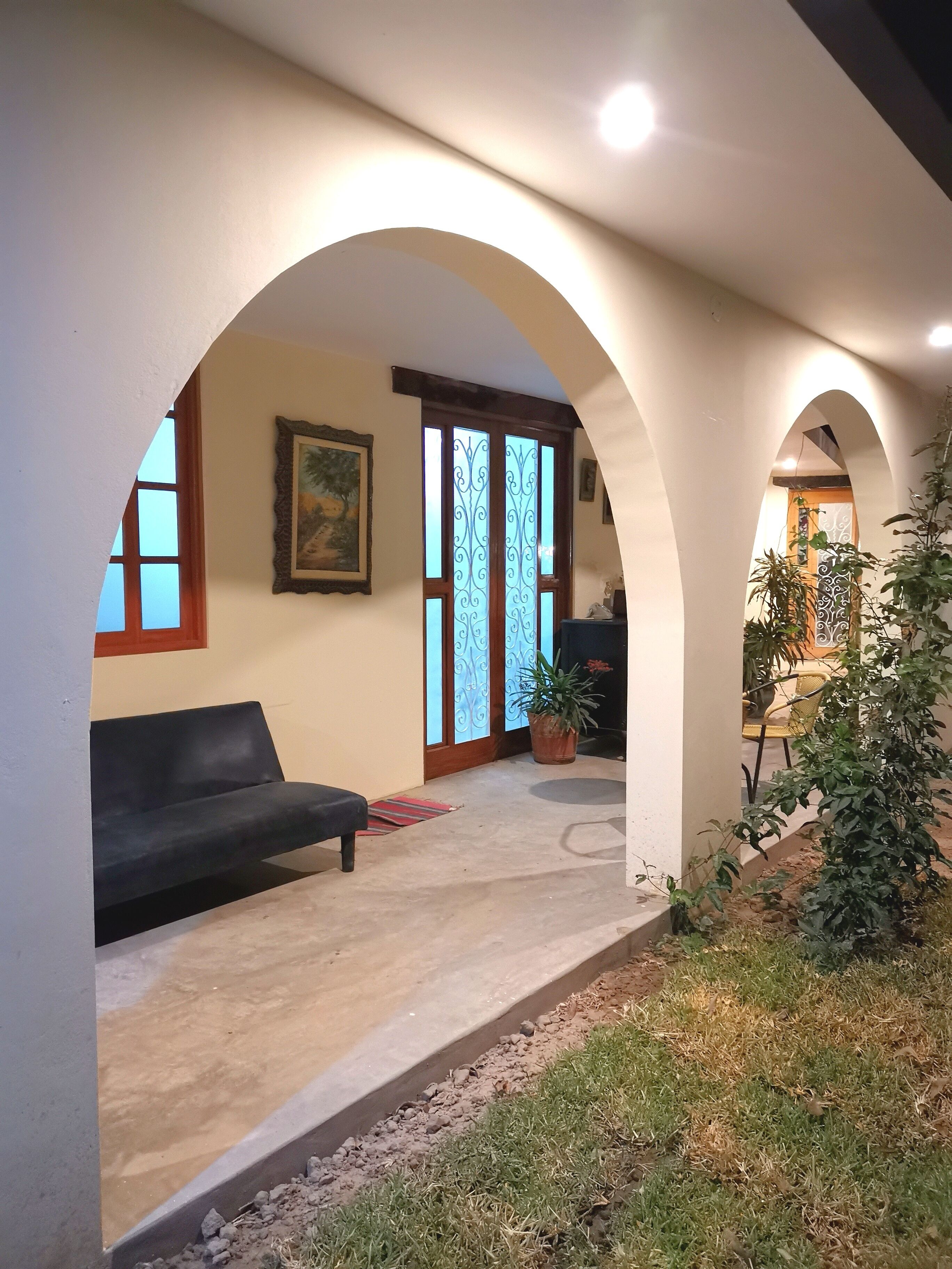 Vista al jardín