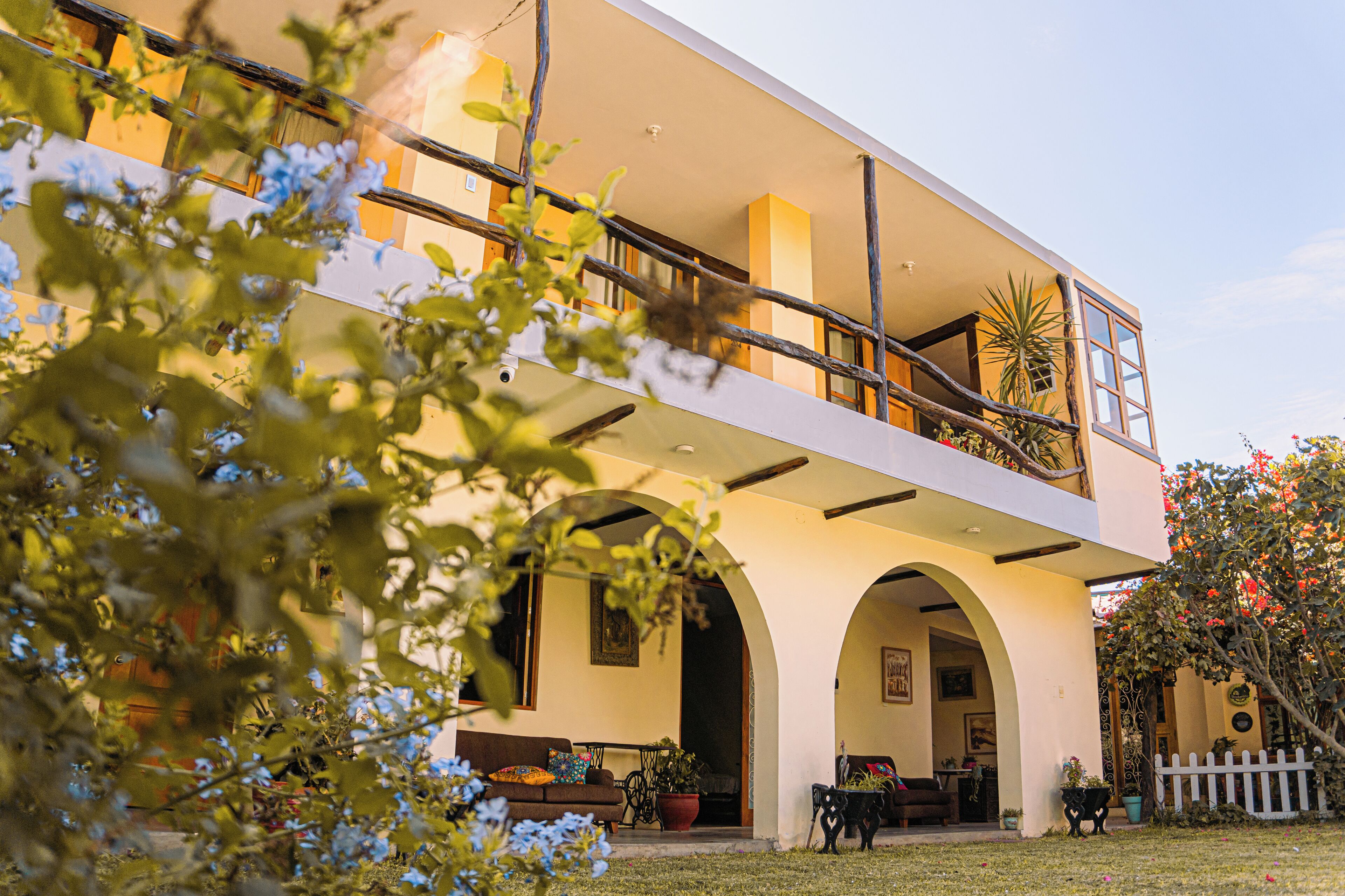 Fachada de la propiedad