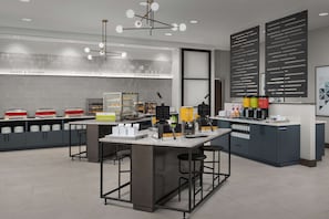 Petit déjeuner buffet compris tous les jours