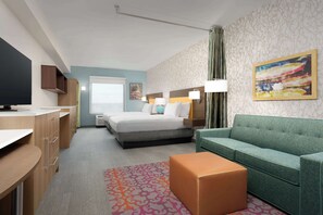 En 55-tommers LED-TV med kabel-kanaler samt TV