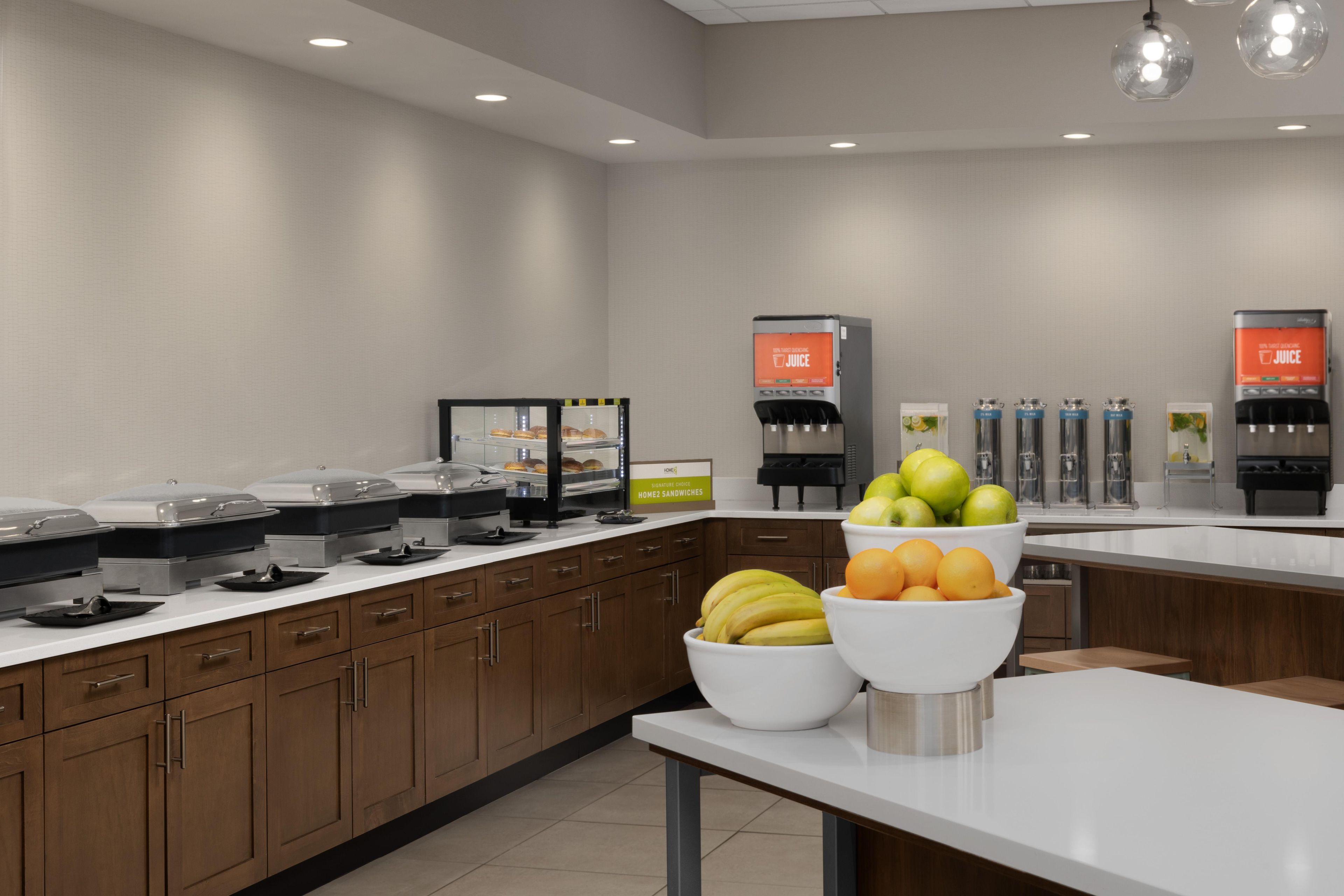 Breakfast area