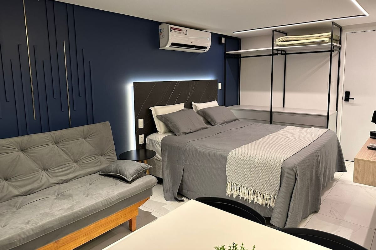 クラシック スタジオ | 1 室のベッドルーム、客室ごとに異なる装飾、客室ごとに異なるインテリア、遮光カーテン