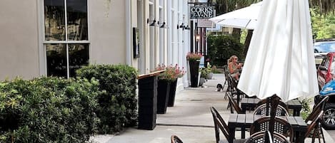 Restauration en plein air