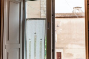Vue depuis lâhĂ©bergement