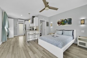 1 Schlafzimmer, Bügeleisen/Bügelbrett, kostenloses WLAN, Bettwäsche