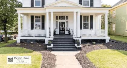 Grand Historic Home Near Downtown w/ Rec Room