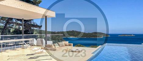 Una piscina climatizada