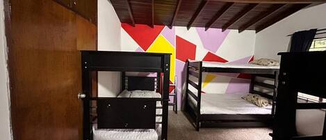 Basic Shared Dormitory | 1 bedroom, individually decorated, individually furnished, free WiFi