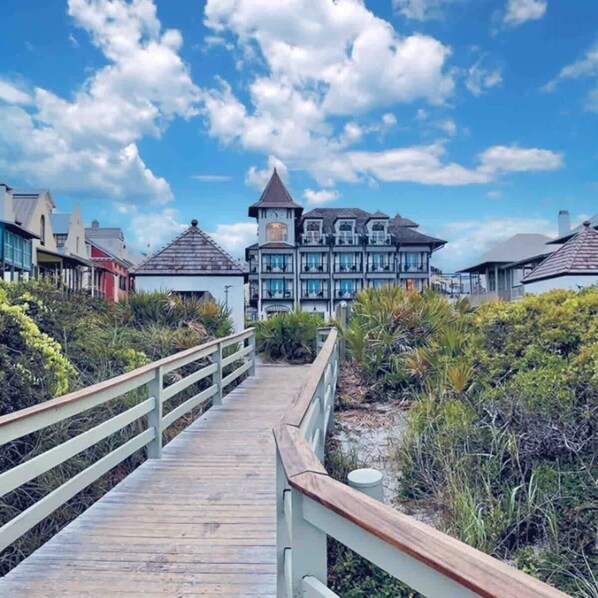 Enceinte de l’hébergement