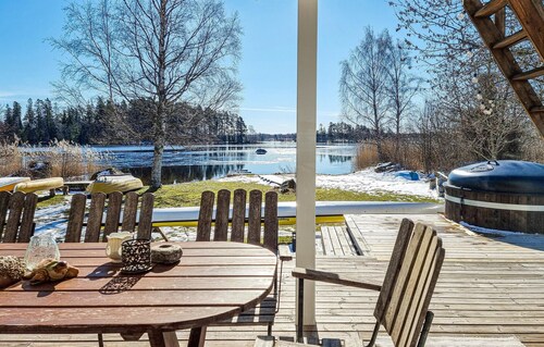 Gorgeous home in Ljung with kitchen