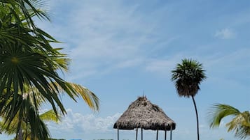 Ligstoelen, strandlakens