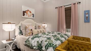 2 chambres, fer et planche Ă repasser, Wi-Fi gratuit, draps fournis