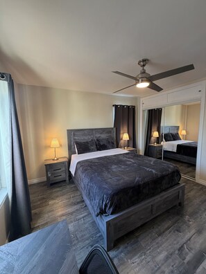 2 bedrooms, iron/ironing board, free WiFi, bed sheets