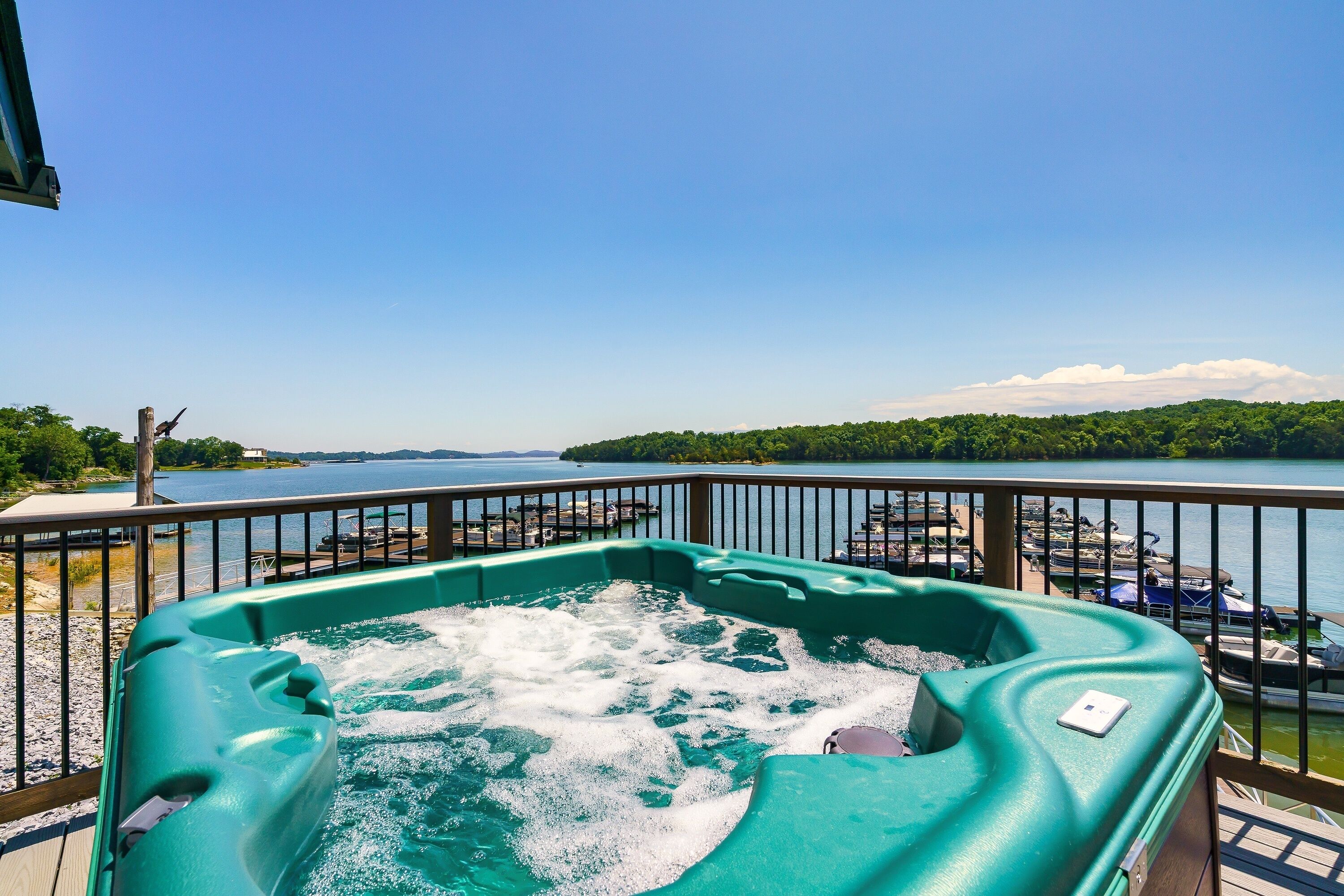 The Lodge at Lakeside is the perfect name describing Douglas Lake in The Smokies!