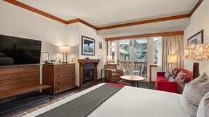 1 bedroom, iron/ironing board, WiFi, bed sheets - #337 | Inside Lodge At Spruce Peak | Studio | Ski in in Ski out (Stowe)