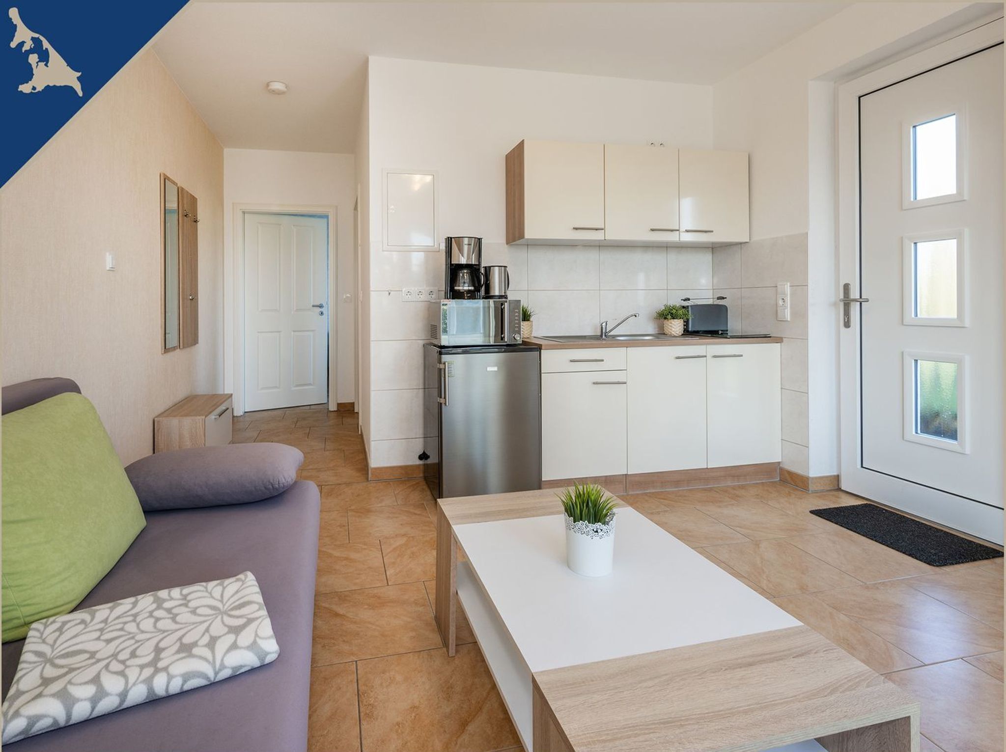 Kleines Ferienappartement in Ländlicher Idylle, mit Stellplatz, Terrasse, Wlan - Thurbruchstraße