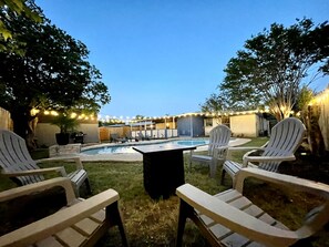 Overnattingsstedets uteområder