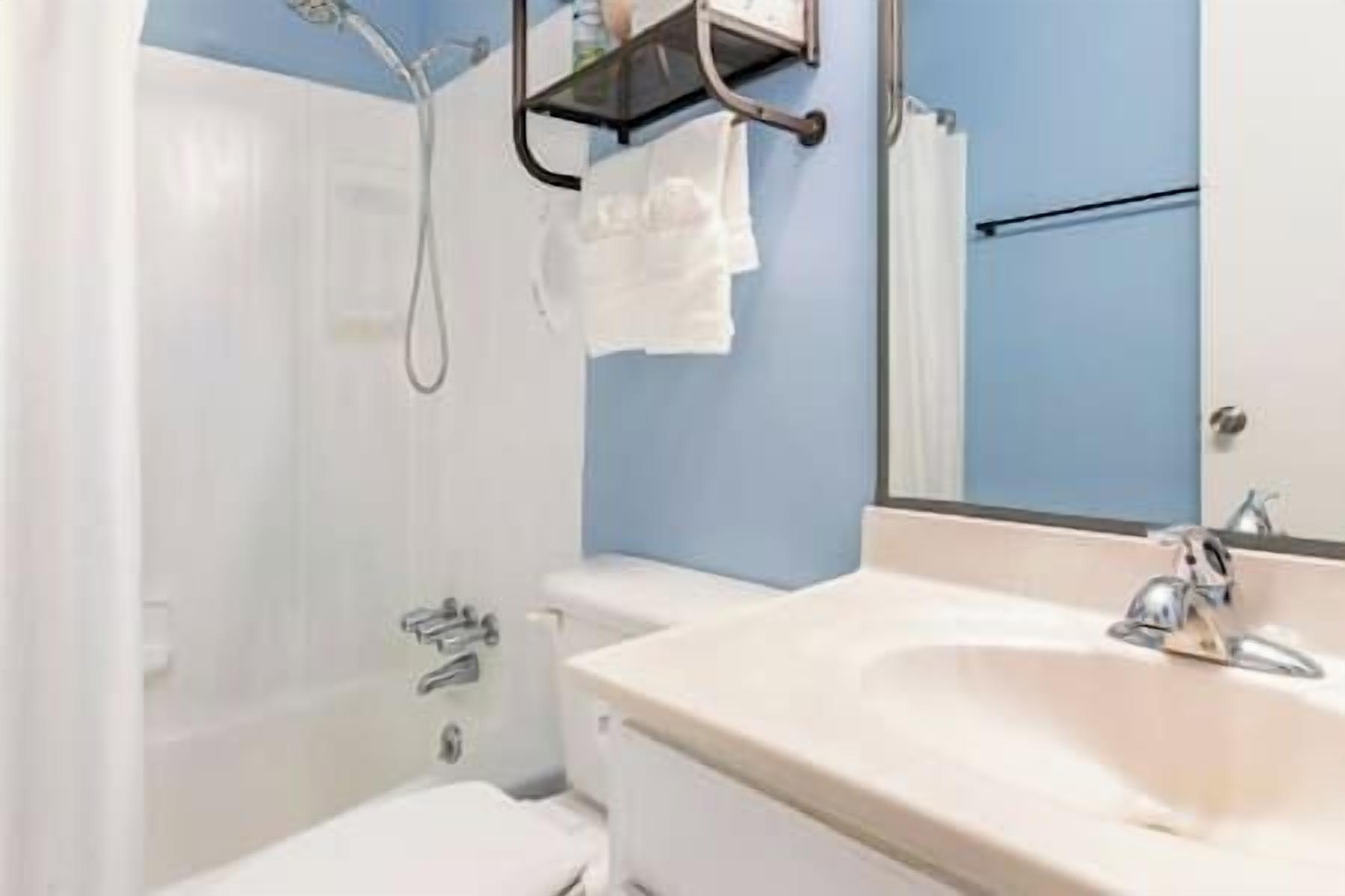 Hair dryer, towels