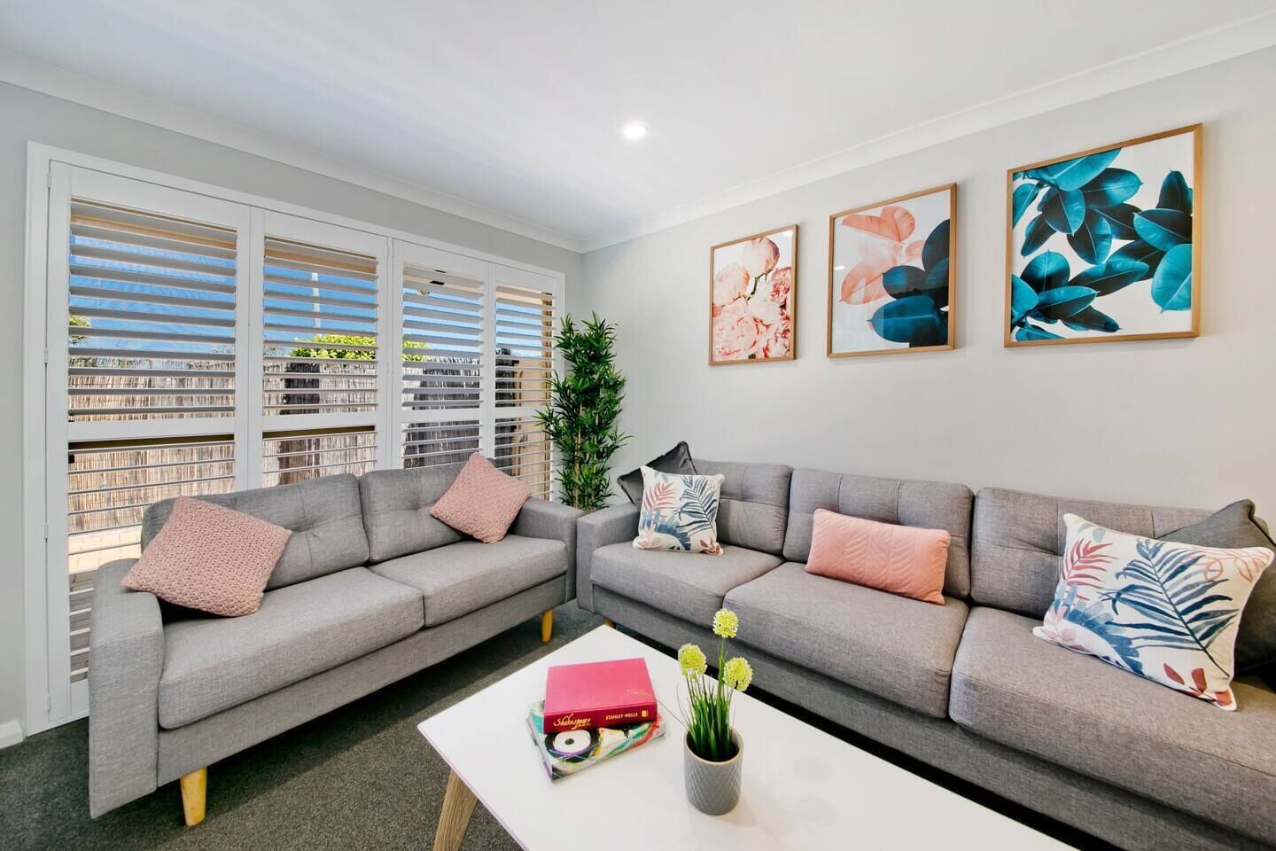 Lounge room equipped with air conditioning
