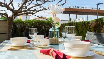 Udendørs spisemuligheder